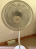 美的（Midea）电风扇家用风扇落地扇台地两用七叶大风量轻音节能电扇台扇卧室摇头扇加高迷你扇 【经典爆款 旋转按钮】白色丨7叶台地两用 实拍图