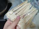 百草园水果签子烧烤签子冰糖葫芦竹签子烤肠串串签水果叉12cm*50只 实拍图