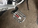 西骑者（WestBiking）三培林自行车脚踏板铝合金山地车通用轴承脚蹬公路单车配件 银色 实拍图