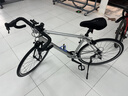 迪卡侬【门店自提】RC100升级版公路自行车成人通勤铝合金男女骑行单车 【基础搭配】酷感银+手机支架+座垫 L码 适合身高180cm~190cm 实拍图