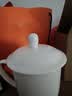 陶相惠茶杯办公杯陶瓷杯纯白骨瓷带盖会议杯子开会水杯定制公司LOGO刻字 实拍图
