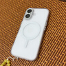 KEKLLE【肤感磁吸】适用iPhone17手机壳 苹果17保护套 磁吸磨砂防摔抗指纹镜头全包软边保护套 象牙白 实拍图
