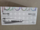 博皓（prooral）冲牙器F48手持立式洗牙器带数显水牙线成人洁牙器无级调速换挡丝滑便携牙齿冲洗器 白色 300ml 实拍图
