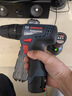 博世（BOSCH）电钻12V锂电钻冲击钻三合一家用钻墙打孔GSB120双电小黑盒工具箱 实拍图
