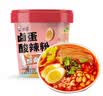白象酸辣粉 川渝风味酸辣粉145g*6桶+卤蛋6颗卤蛋酸辣粉整箱装 实拍图