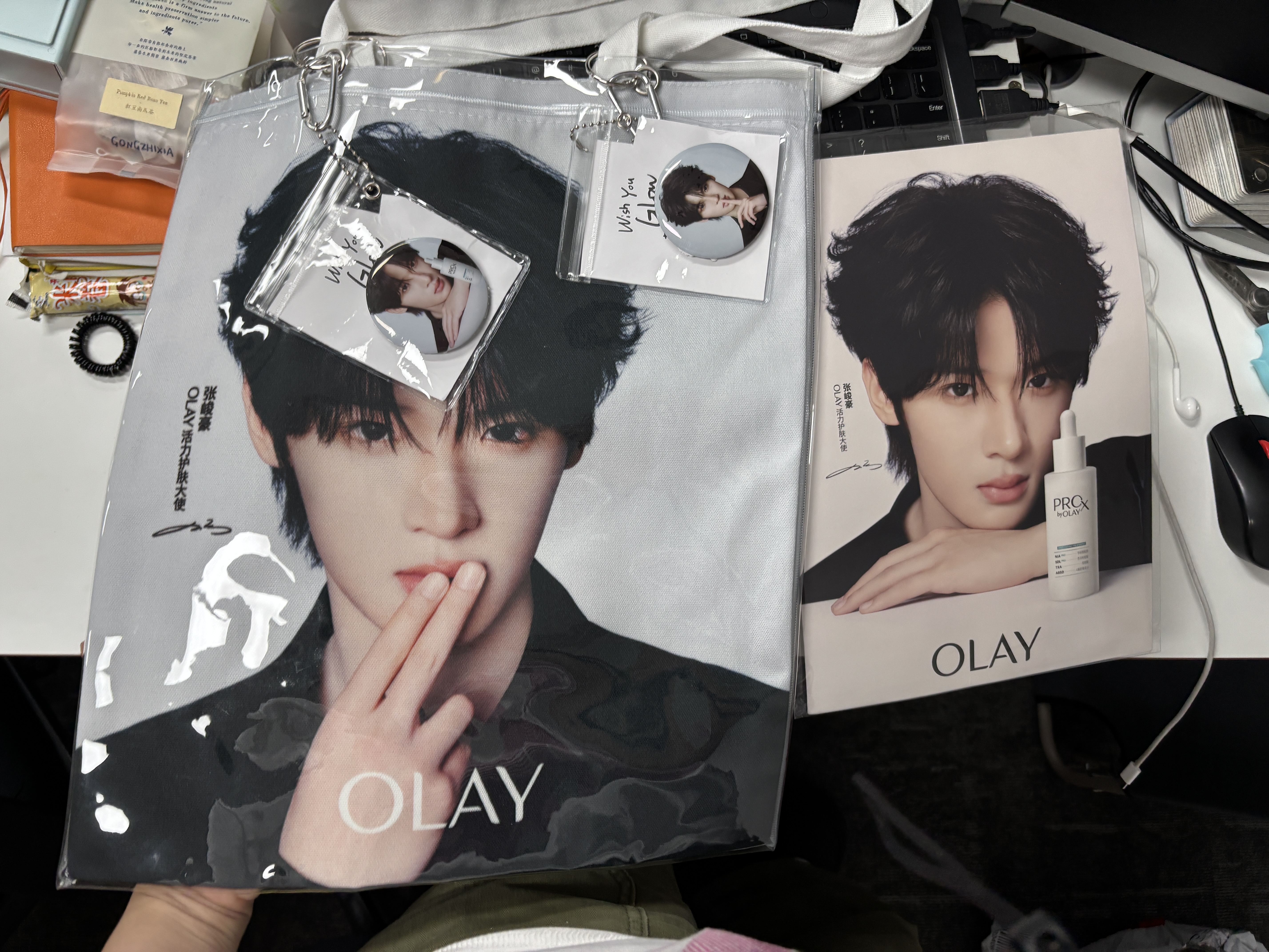 玉兰油（OLAY）第4代淡斑小白瓶40ml传明酸面部精华液ProX护肤品套装生日礼物女 实拍图
