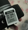 雷克沙（Lexar）128GB SD存储卡 U3 V30 佳能索尼富士尼康相机高速SD卡 读225MB/s 写160MB/s 4K超清录制 SD银卡 实拍图