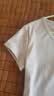 森马（Semir）短袖t恤女短款修身圆领内搭26夏凉感收腰V领上衣辣妹109326100003 实拍图