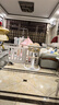 小斑鸠（little dove）儿童帐篷室内游戏屋/女孩蒙古包城堡玩具屋礼物 粉色兔子(含棉垫) 实拍图