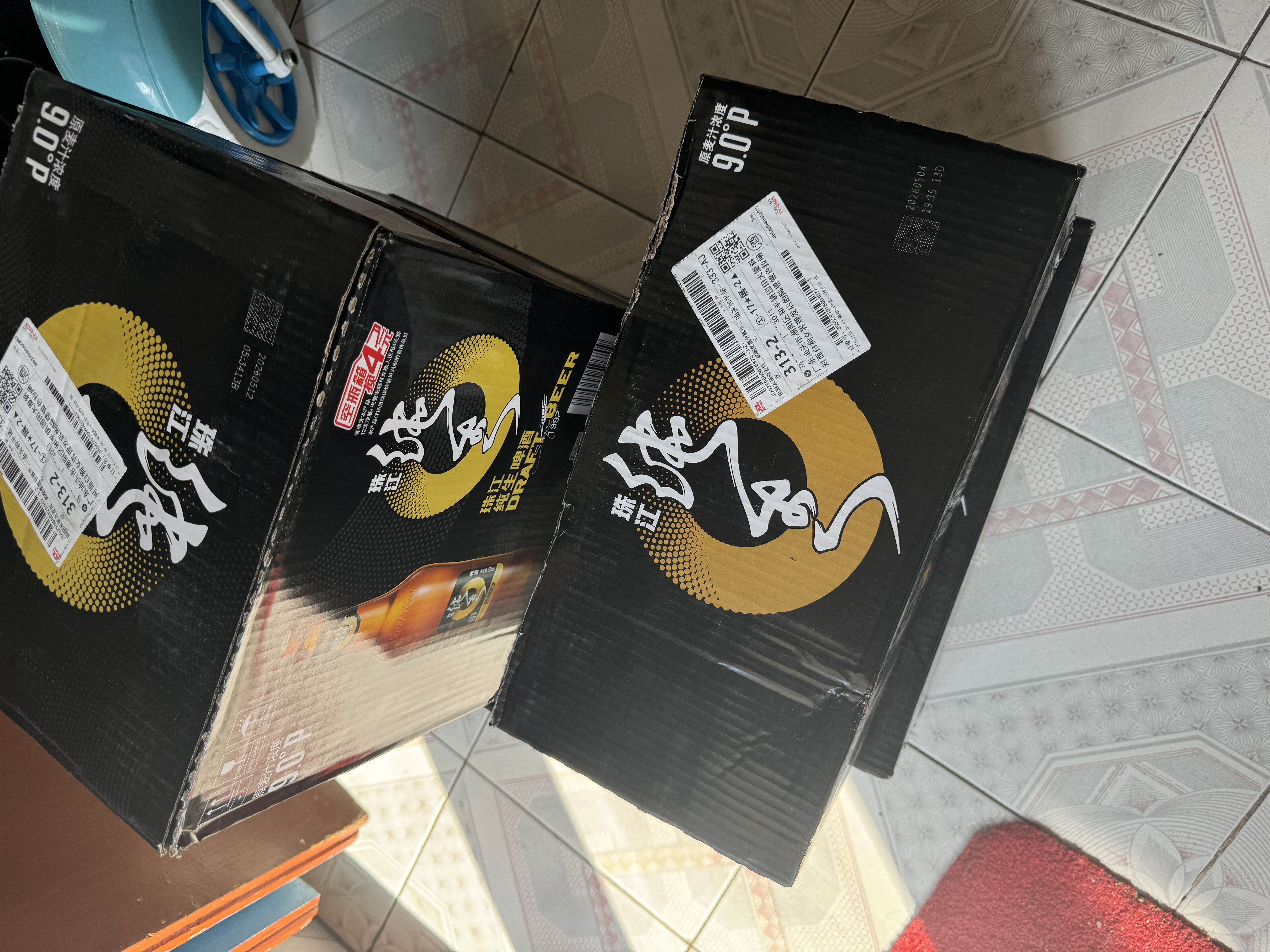 珠江啤酒（PEARL RIVER）9度 珠江97纯生淡爽拉格啤酒 528ml*12瓶 2箱装  京东自营 实拍图