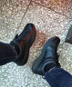 斯凯奇（Skechers）皮鞋男休闲商务皮鞋 时尚软底西装鞋 新款流行正装鞋  216000 21600-全黑色/BBK 42 实拍图