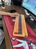 惠普（HP）GT98Ultra机械键盘 无线蓝牙三模电竞游戏键盘 高配热升华键帽 Gasket客制化 闪电黄圣代冰淇淋轴 实拍图