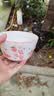 陶瓷新款可爱釉下彩高颜值ins风饭碗陶瓷餐具家用陶瓷饭碗 4.5英寸清新水果碗2只装【花色随机】 实拍图