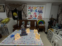 多美忆生日场景布置生日气球氛围道具儿童男孩女孩铝膜装饰彩云宝宝6件 实拍图
