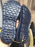 迪卡侬（DECATHLON）游泳男士凉鞋沙滩拖鞋洞洞鞋外穿NABD2028001深蓝色网格款43码 实拍图