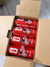 可口可乐（Coca-Cola）零度无糖柠檬汽水碳酸饮料0糖0脂330ml*24摩登罐京东专供 实拍图