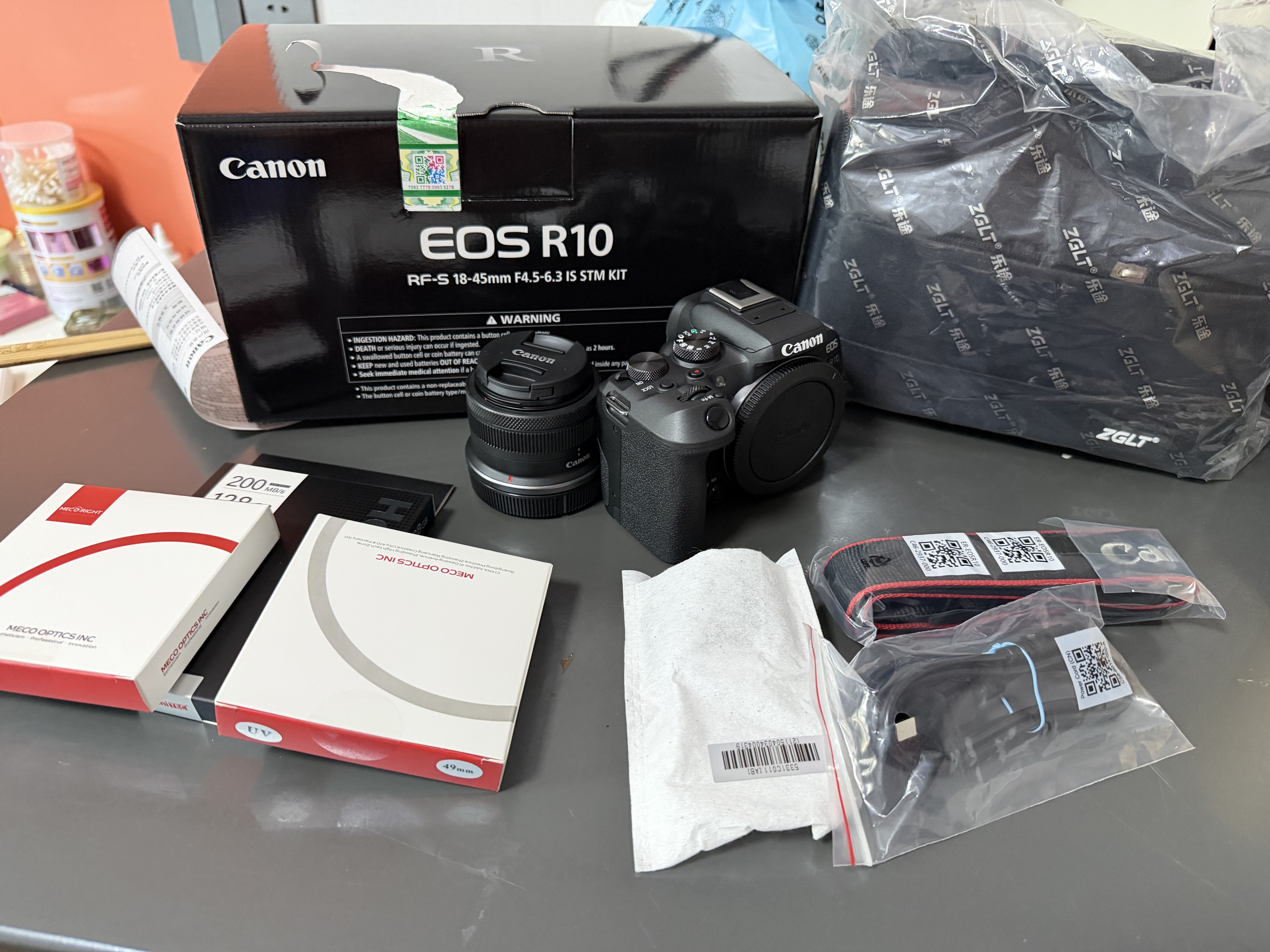 佳能（Canon）佳能R10 入门级微单相机 eos r10半画幅无反 Vlog拍摄 4K高清视频 学生旅行家用 拍摄必备套装 实拍图
