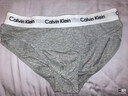 Calvin Klein内衣【吸湿速干】男士三条装提花ck棉质微弹舒适贴身三角内裤男 998-太空黑/椰青灰/月光白 3条 XL 实拍图