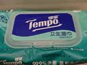 得宝（TEMPO）杀菌湿巾 40片*1包 抽取式 温和不刺激 杀菌率99.9% 湿纸巾 实拍图