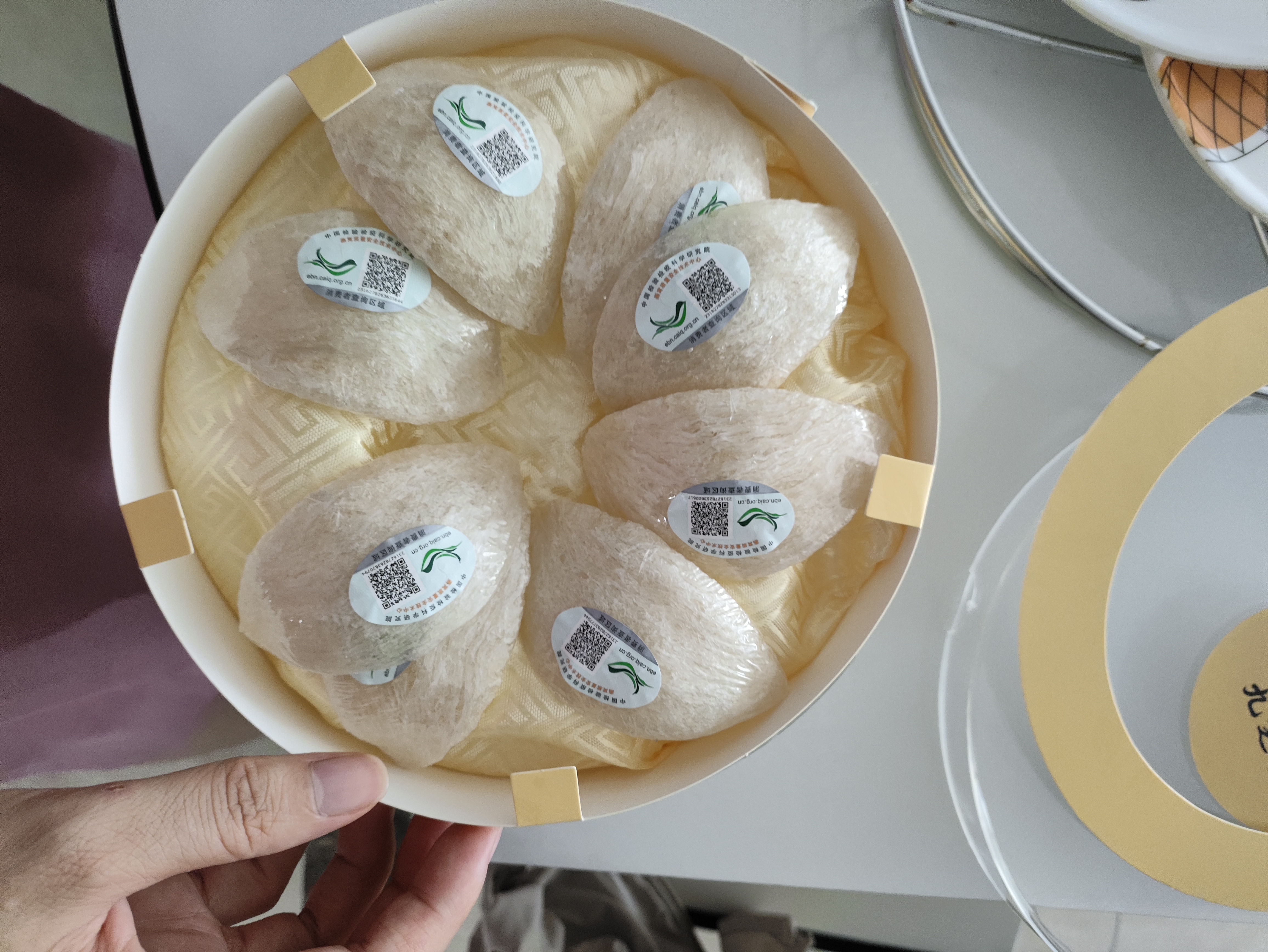 九芝堂干燕窝干盏50g礼盒 送妈妈长辈礼物东南亚进口送老婆生日滋补礼品 实拍图