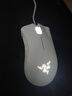 雷蛇（Razer）炼狱蝰蛇标准版有线鼠标 人体工学  电竞游戏 右手通用型 吃鸡/LOL/CS GO游戏鼠标 白色 实拍图