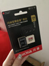 闪迪（SanDisk）128GB TF(MicroSD)内存卡4K极速金卡A2 V30 U3兼容大疆Pocket3/4P/Action 6运动相机/无人机存储卡 实拍图