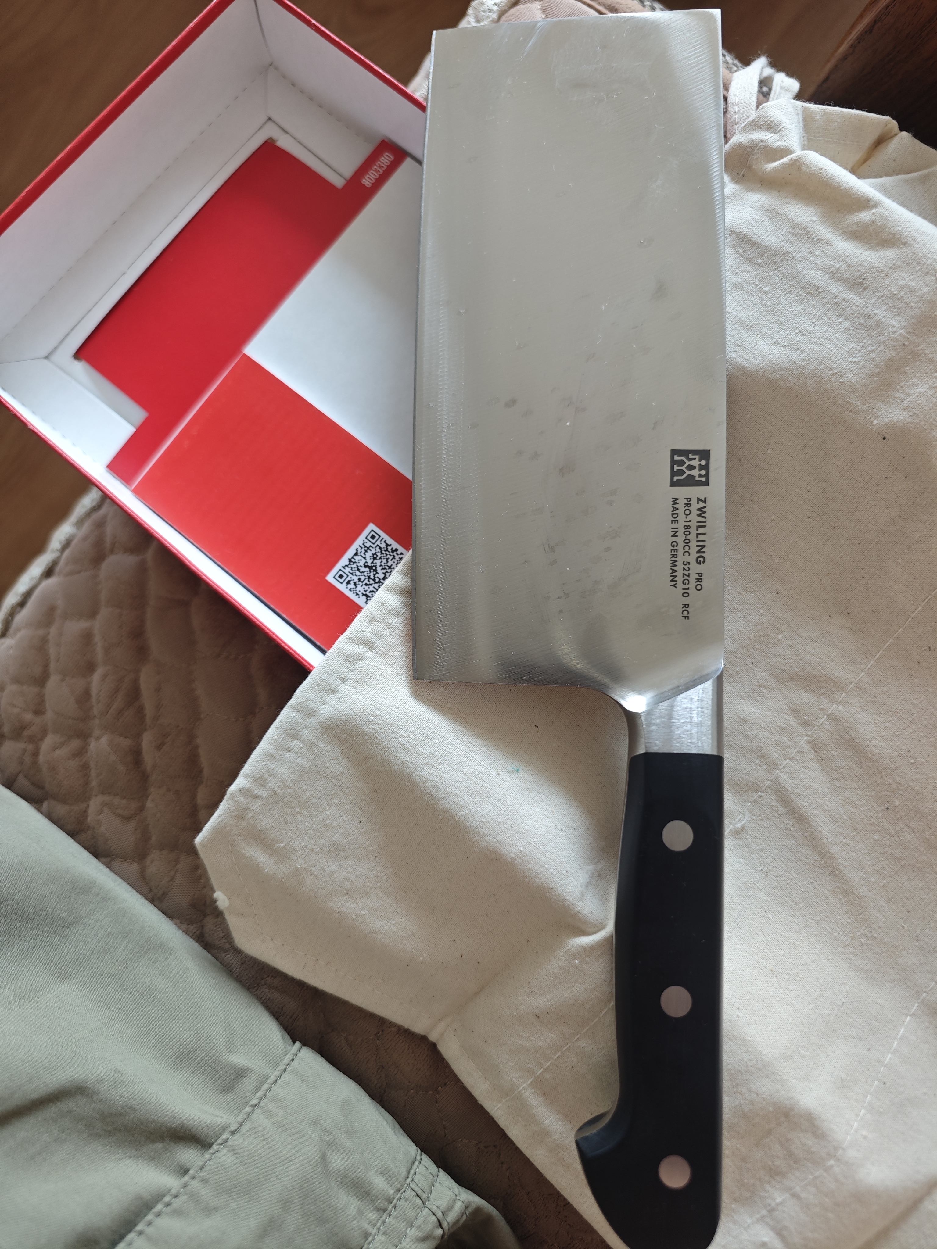 双立人（ZWILLING）厨具刀具菜刀切菜切肉刀多用水果刀砍骨刀厨师刀Pro厨房德国进口 中片刀【德国进口】 实拍图