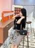 CinvaiKrose官方店小c&k包包女包2026新款斜挎包菱格链条包女生日礼物送女友 黑色Black【小号】送女友老婆女生走心 实拍图