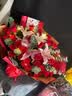 来一客鲜花速递玫瑰百合鲜花送女友表白生日礼物全国同城配送 19朵红玫瑰粉百合花束 实拍图