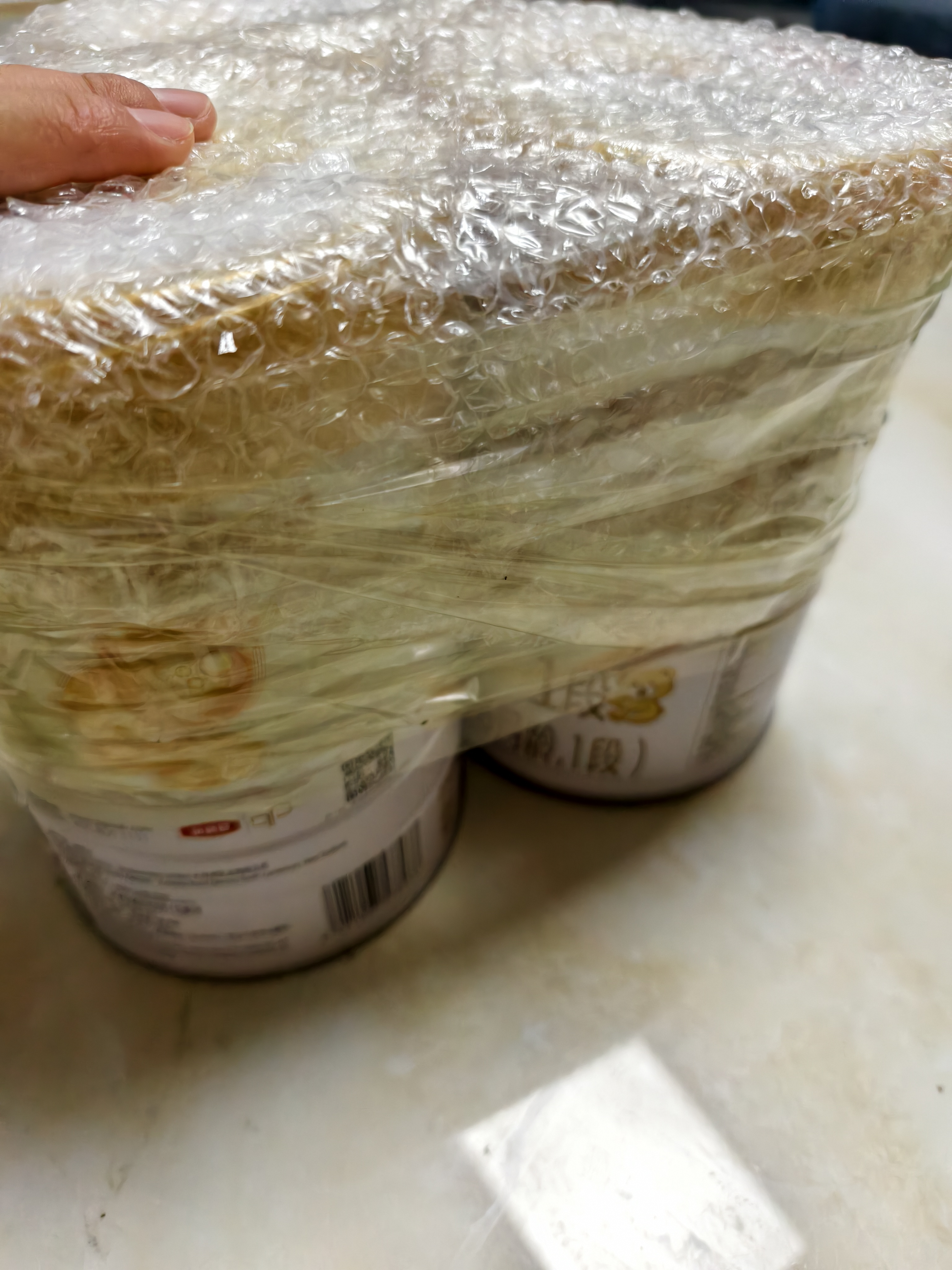 伊利金领冠育护较大婴儿配方奶粉2段6-12月960g*1罐【5倍DHA好脑力】 实拍图
