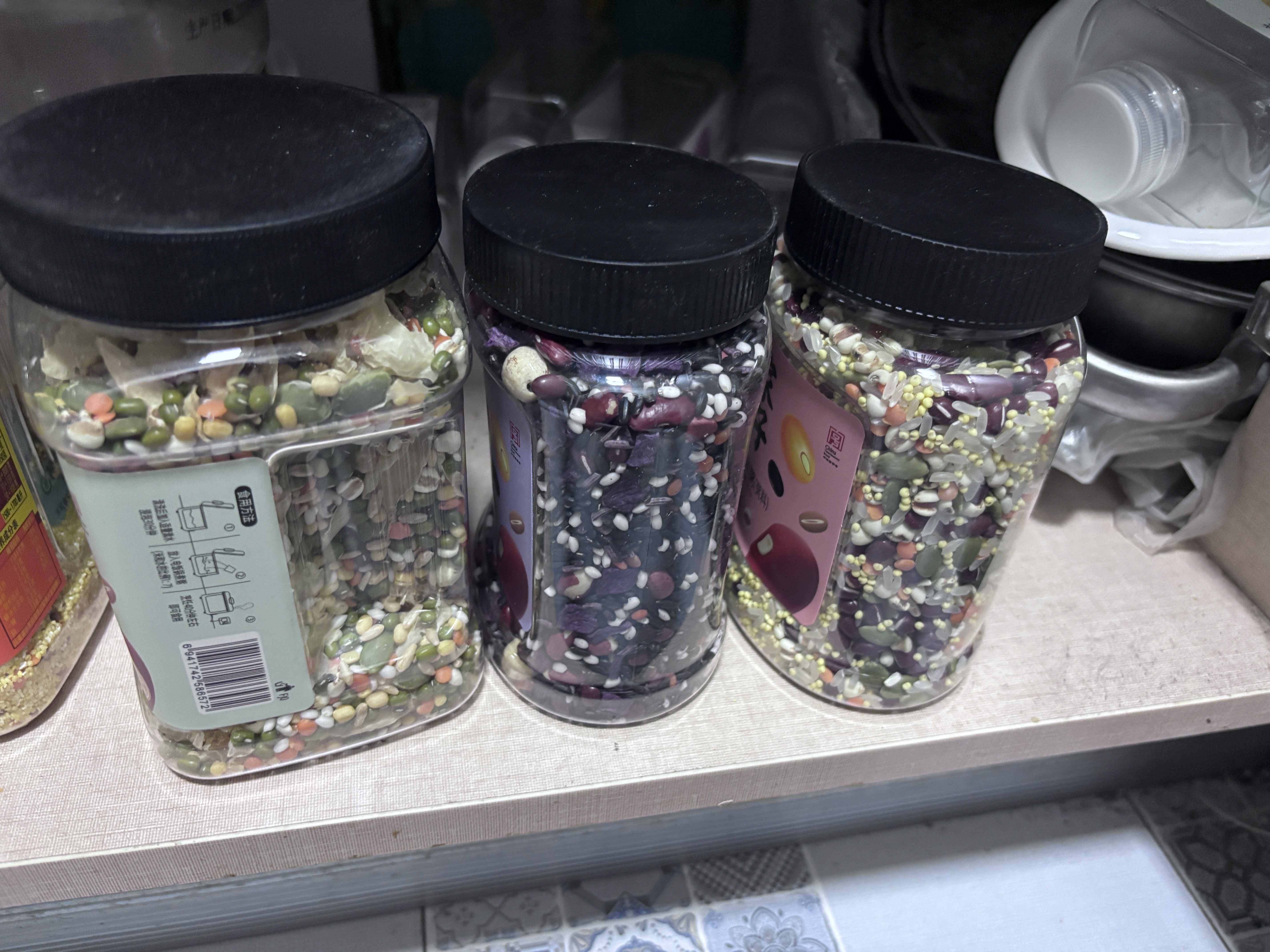 方家铺子中华老字号 红豆薏米粥1斤/罐装 五谷杂粮粥 粗粮 实拍图