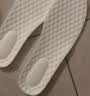 IQGD2双装鞋垫男乳胶软弹女减震军训必备用品5016 2双装-白色 41-42  实拍图
