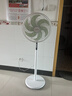 美菱（MeiLing）电风扇/落地扇家用平面扇立式摇头电扇办公卧室节能省电/台立两用多叶大风量香薰款MPF-DLHM6P 实拍图