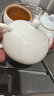 唐丰白瓷凤鸣壶功夫泡茶壶家用羊脂玉瓷西施壶一人用茶具陶瓷单壶 白玉西施凤鸣壶 实拍图