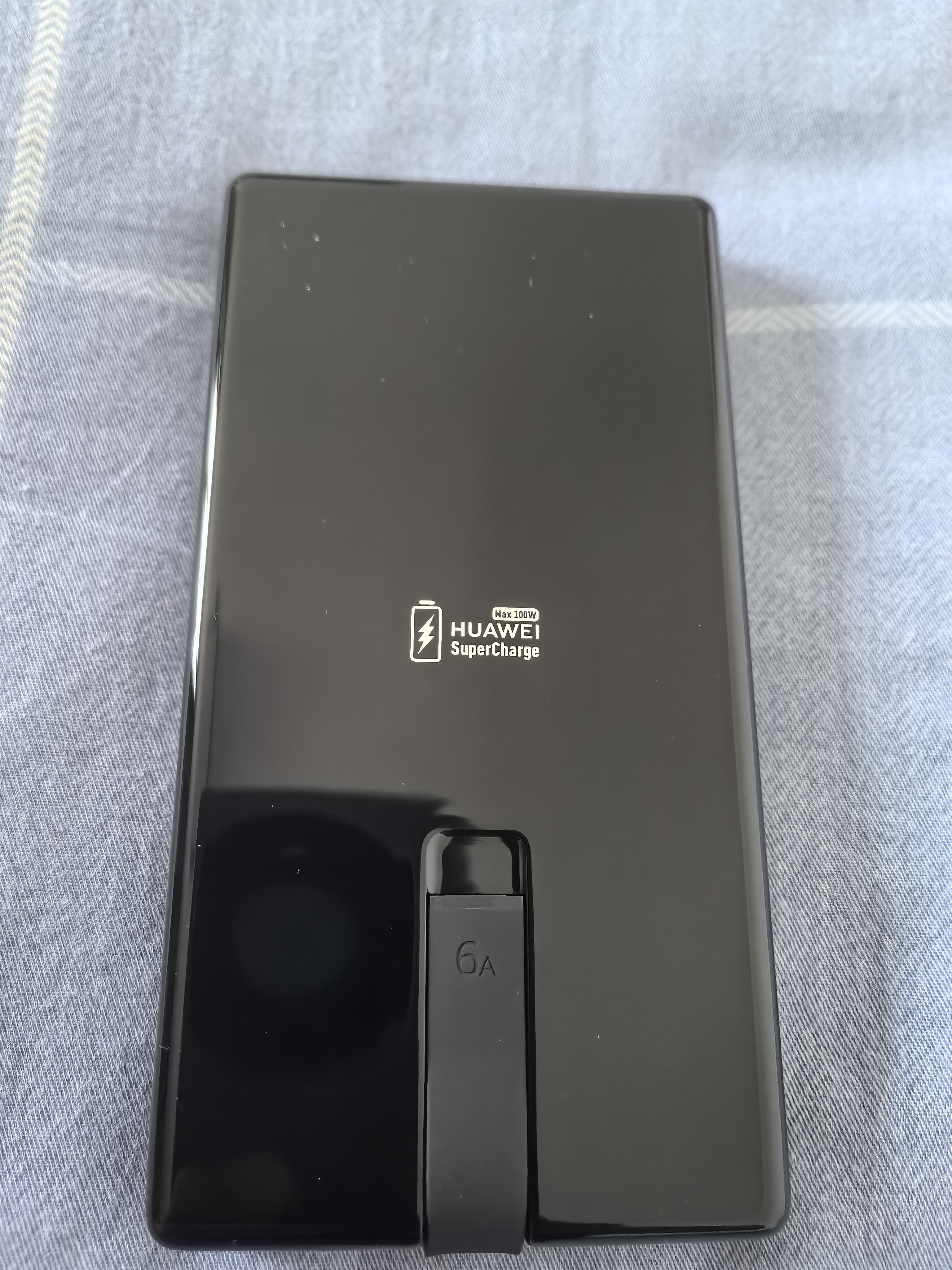 华为自带线全能充移动电源原装100W12000 【3C认证】可上飞机适用华为手机Pura90 Mate80系列苹果手机 实拍图