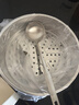 京东京造【316L不锈钢汤锅+蒸屉】无涂层家用双层多功能两用汤蒸煮锅24cm 实拍图