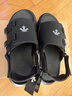 迪桑特（DESCENTE）DELTA系列男女款轻质可拆卸后跟凉鞋溯溪鞋 D6231RSD42-男子-BK-黑色 41 实拍图