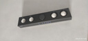索爱（soaiy）电脑音响SH18蓝牙长条SoundBar桌面电脑游戏音箱 时钟炫彩灯光电竞音响情人节礼物时钟版黑 实拍图