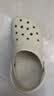 卡骆驰（crocs）经典Clog男女洞洞鞋一脚蹬沙滩鞋 骨白  36  实拍图
