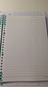 国誉【热门商品】淡彩曲奇·柔光·B5活页本大容量笔记本子记事本附5色分隔页 40张 蓝色 WSG-RUYP61B 实拍图