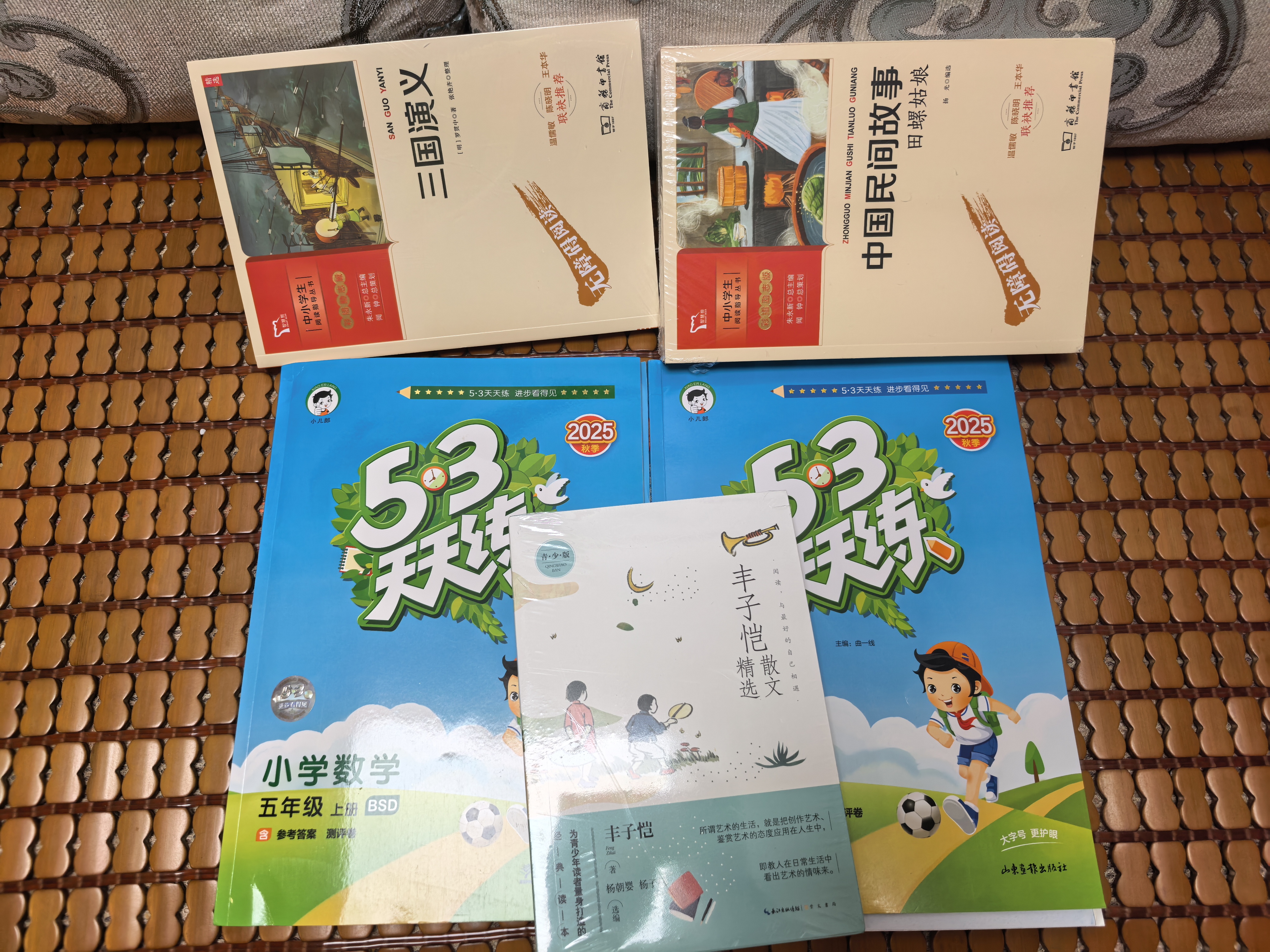 丰子恺儿童漫画集（小事悟出大道理，几笔再现万物情，无文字解说版，）7-10岁  实拍图