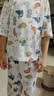 俞兆林儿童睡衣夏季薄款七分袖宝宝空调衣服男童女童家居服套装中大童 实拍图