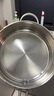双立人（ZWILLING）平底锅煎锅炒菜锅煎蛋不锈钢厨具电磁炉燃气灶通用Nova Plus 24cm 实拍图