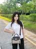 viney斜挎包包女包品牌单肩包妈妈包中年生日礼物高级感送女友老婆 【咖啡色】高档洋气轻奢小方包 时尚百搭休闲小众手提包 实拍图