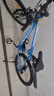凤凰（Phoenix）山地自行车成人学生儿童碟刹越野变速单车 ZB888 24英寸24速蓝色 实拍图