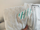 三利毛巾10A抗菌抗阴干家用成年人吸水运动巾加厚男洗脸洗澡128g 灰 实拍图