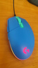 罗技（G）G102 有线游戏鼠标 轻量化设计 G102第二代 RGB灯效 打瓦鼠标 无畏契约/三角洲必备（蓝色） 实拍图