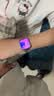 Apple/苹果 Watch S11 智能手表GPS款42毫米银色铝金属表壳雾紫色运动型表带S/M MEUT4CH/B 实拍图