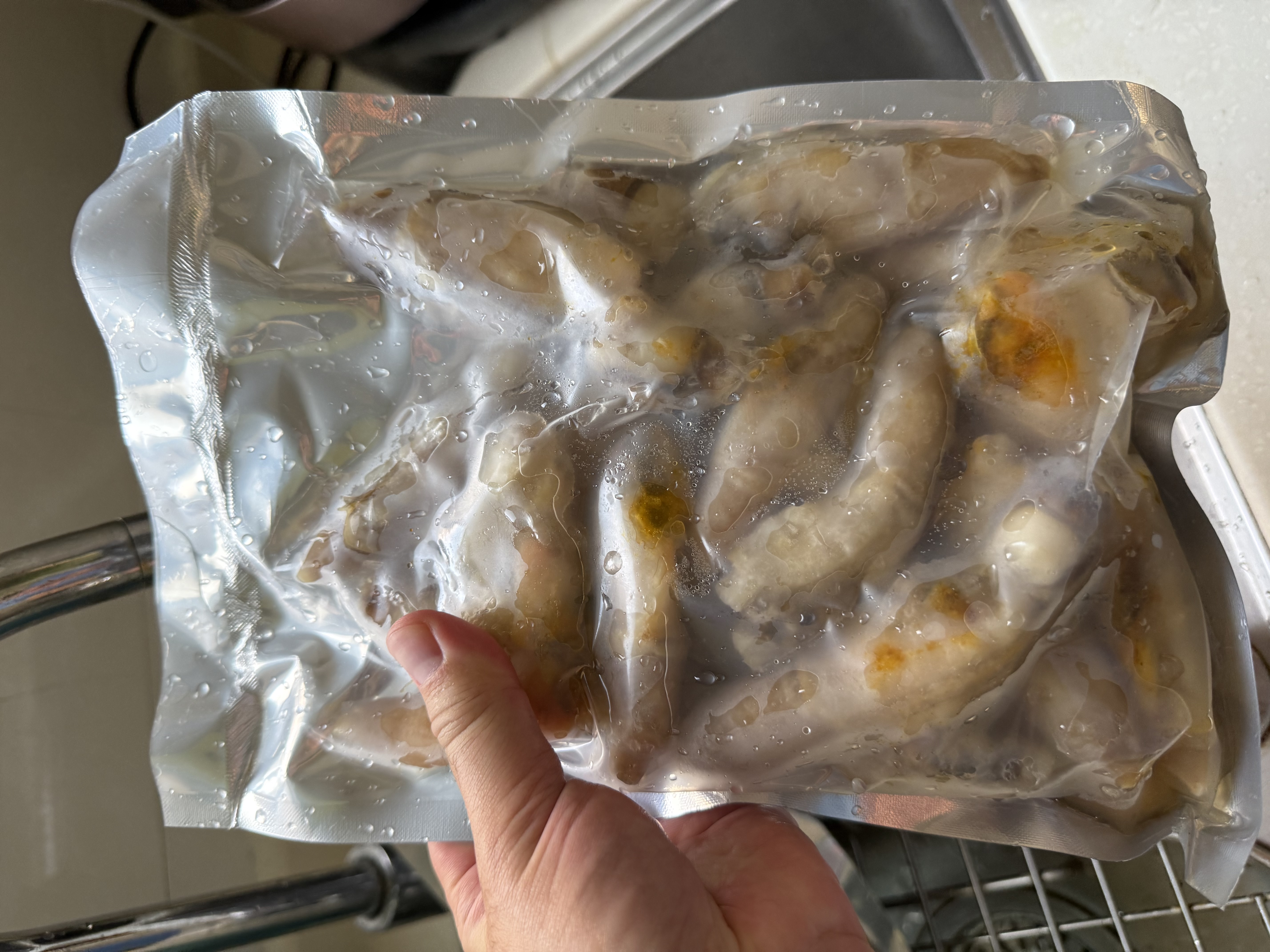 无冰去壳速冻蛏王肉大个冷冻蛏子肉海鲜水产鲜活圣王肉竹蛏肉贝类 500g*1包（无冰） 500g 实拍图