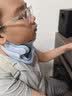 猫太子儿童驼背矫正器青少年褙褙佳矫姿带坐姿矫正器防低头纠正脊柱侧弯驼背神器学生写作业背部提醒器灰 实拍图
